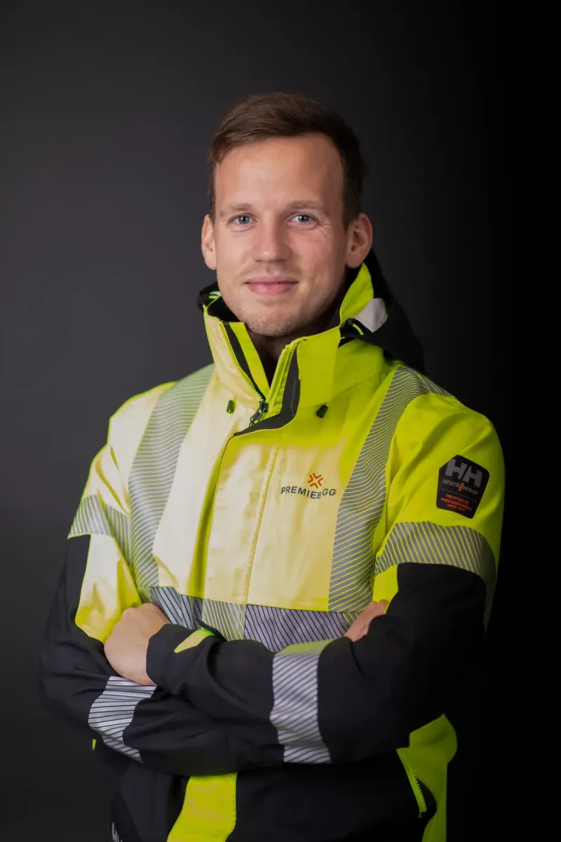 Johan Eriksson, VD & grundare på Premie Bygg